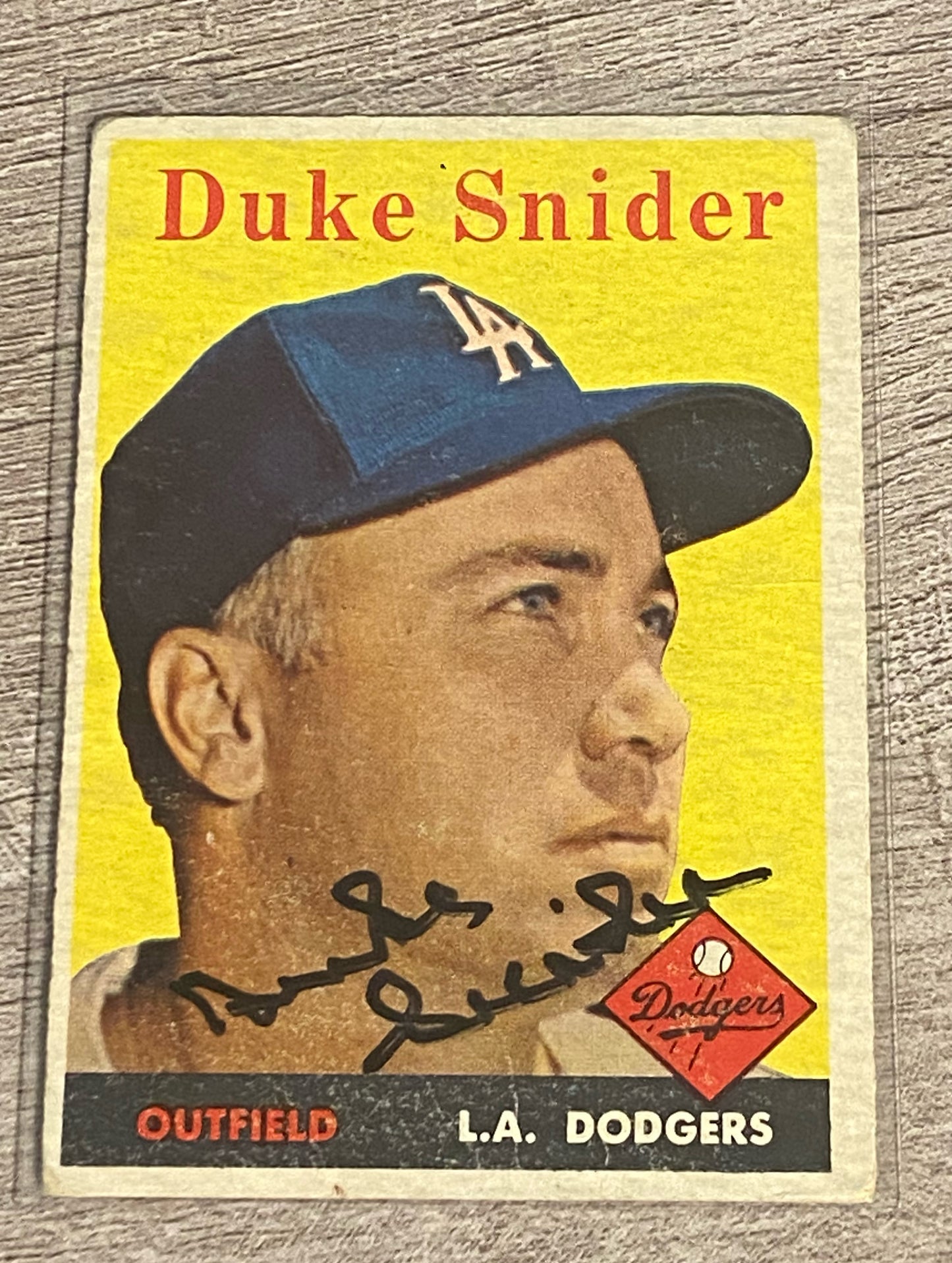 1958 Topps Duke Snider