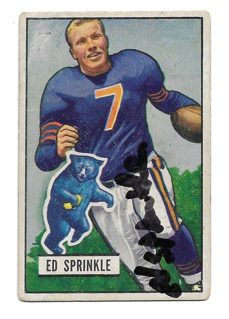 1951 Bowman Ed Sprinkle Rookie