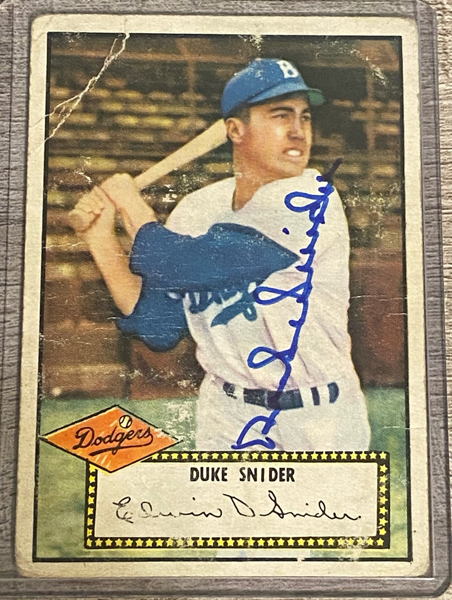 1952 Topps Duke Snider