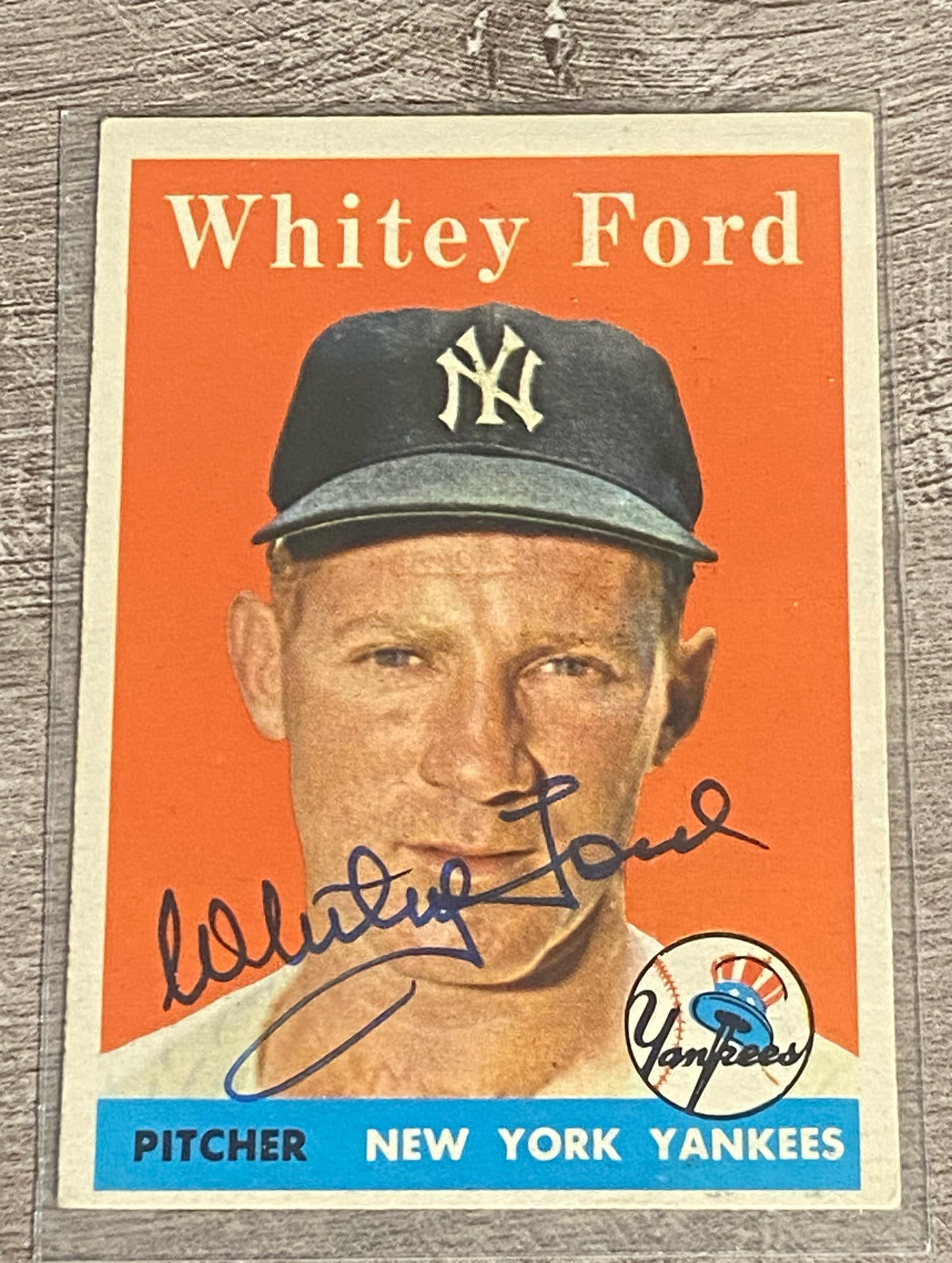 1958 Topps Whitey Ford