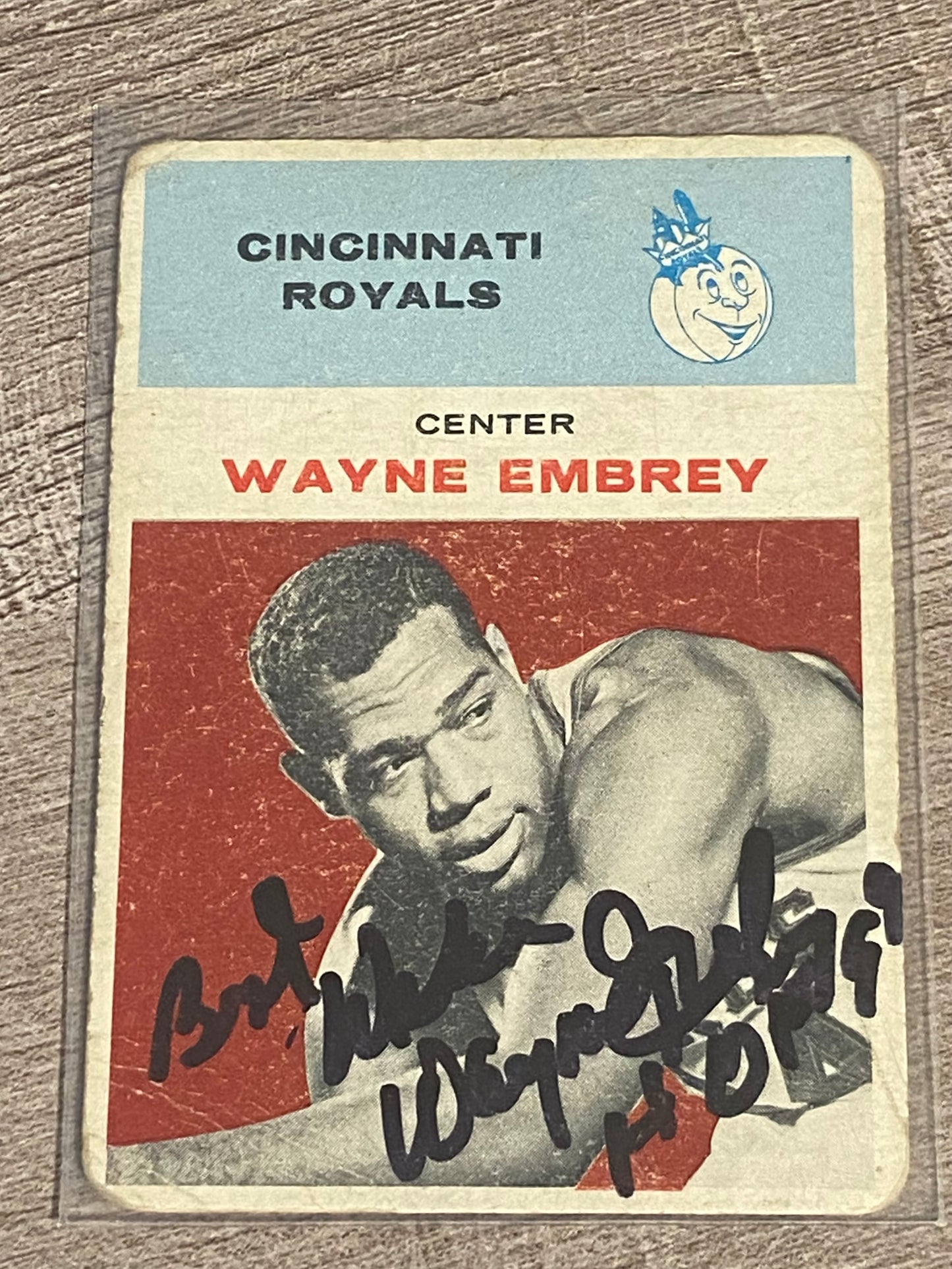 1961 Wayne Embrey Rookie