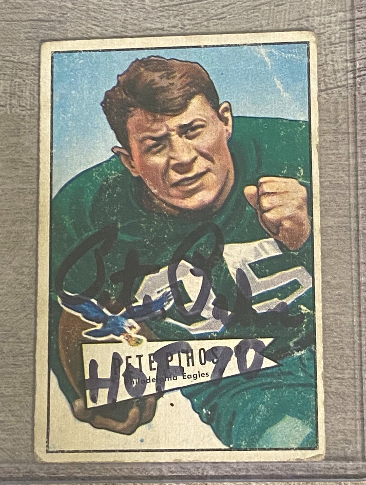 1952 Bowman Small Pete Pihos