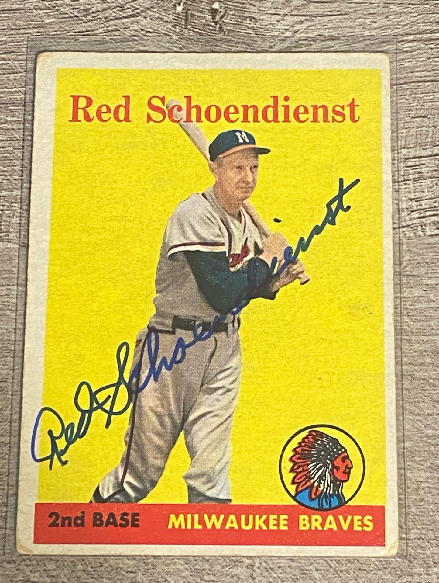 1958 Topps Red Schoendienst