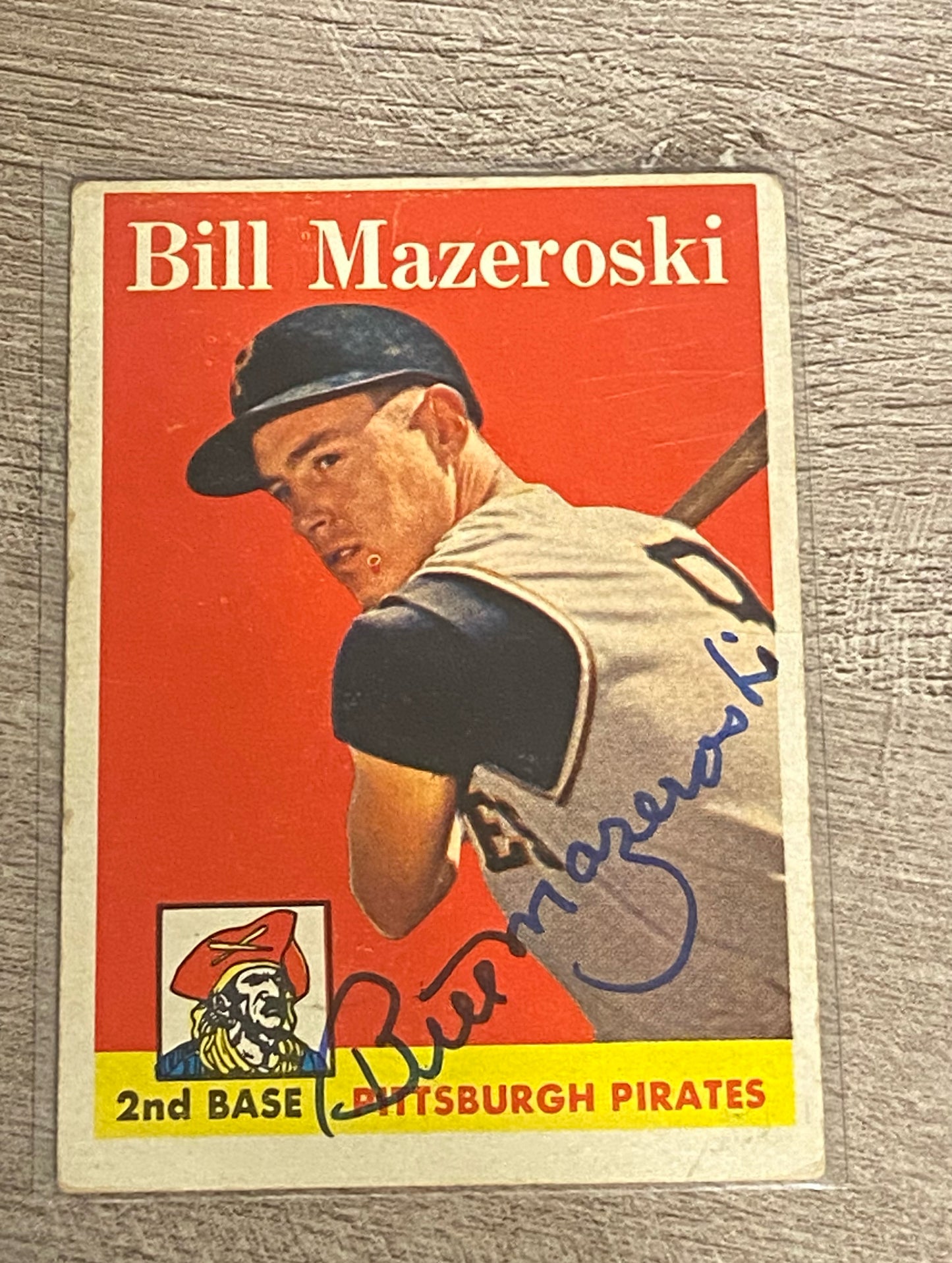1958 Topps Bill Mazeroski