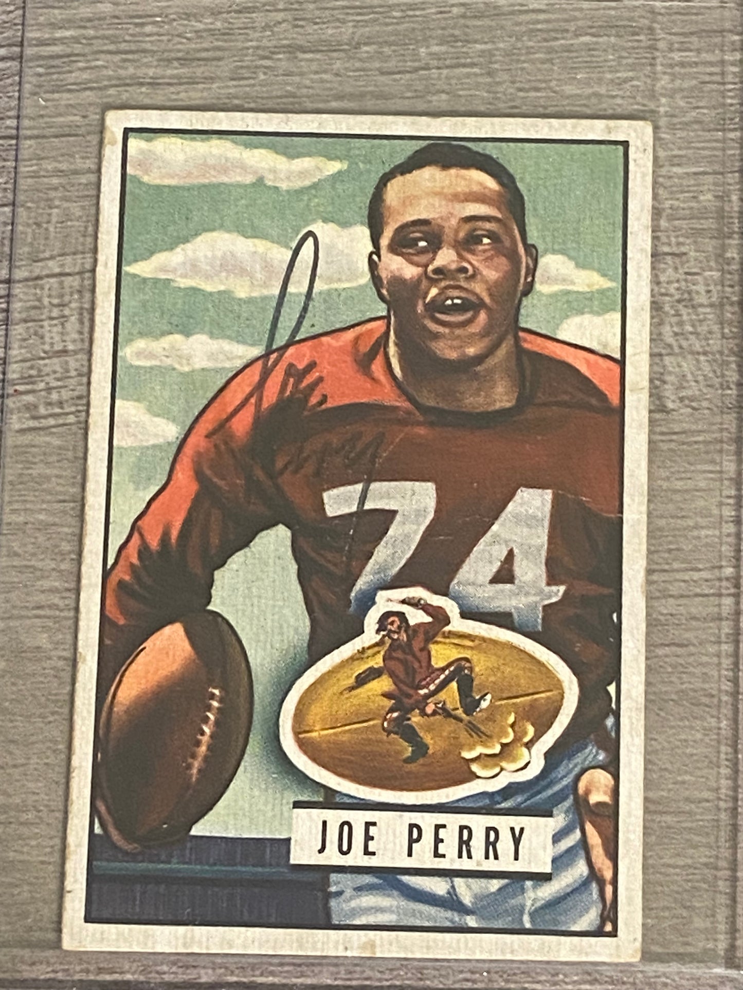 1951 Bowman Joe Perry