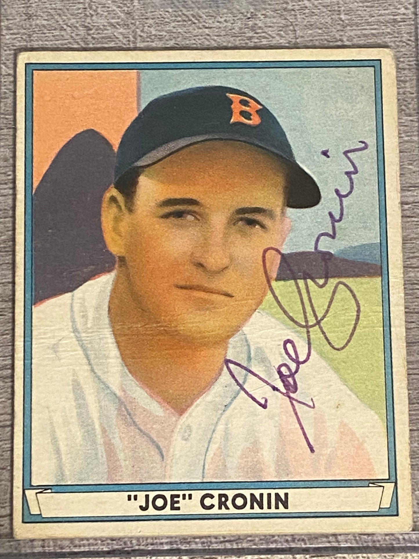1941 Play Ball Joe Cronin
