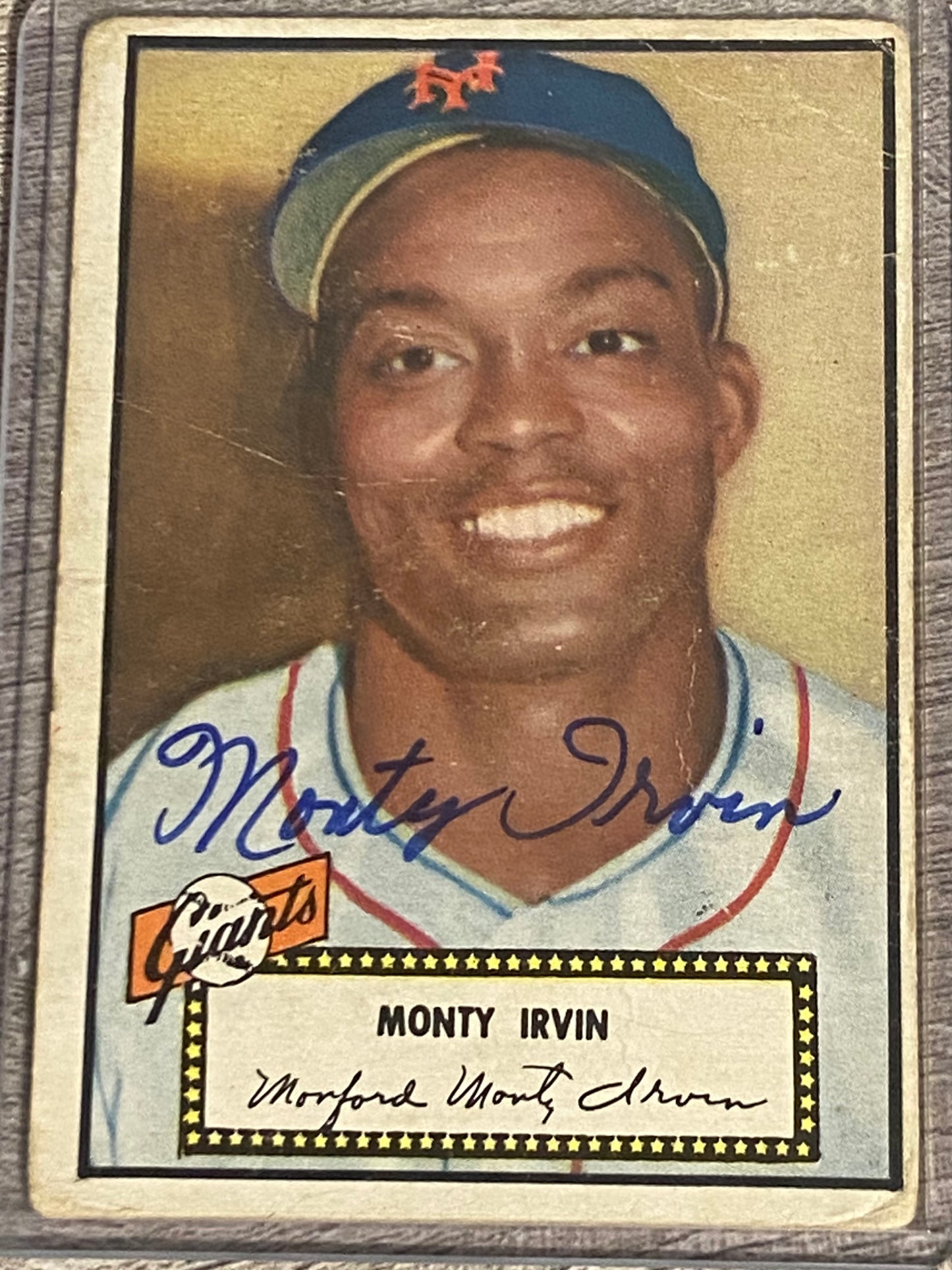 1952 Topps Monte Irvin