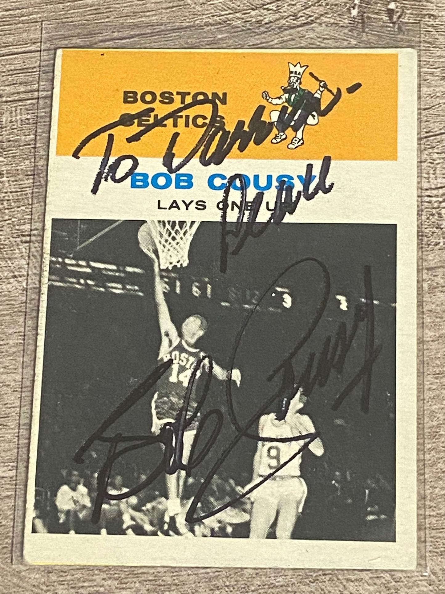 1961 Fleer Bob Cousy