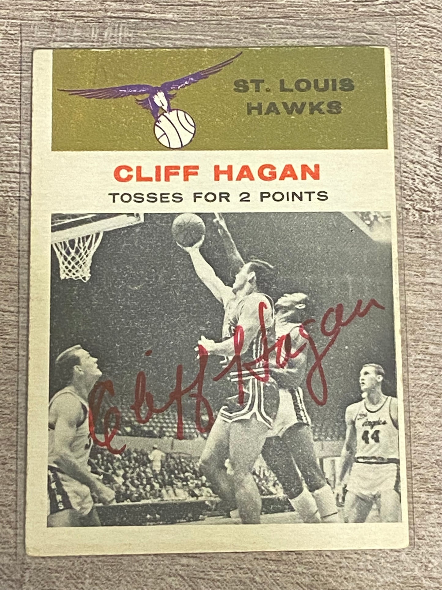 1961 Fleer Cliff Hagan