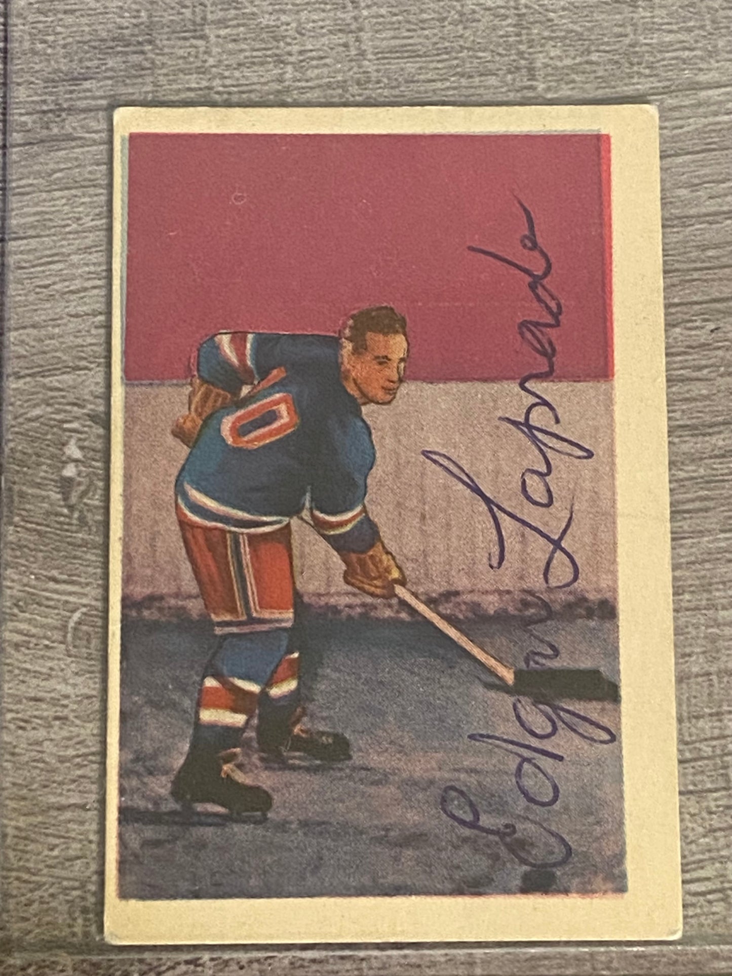 1952 Parkhurst Edgar Laprade