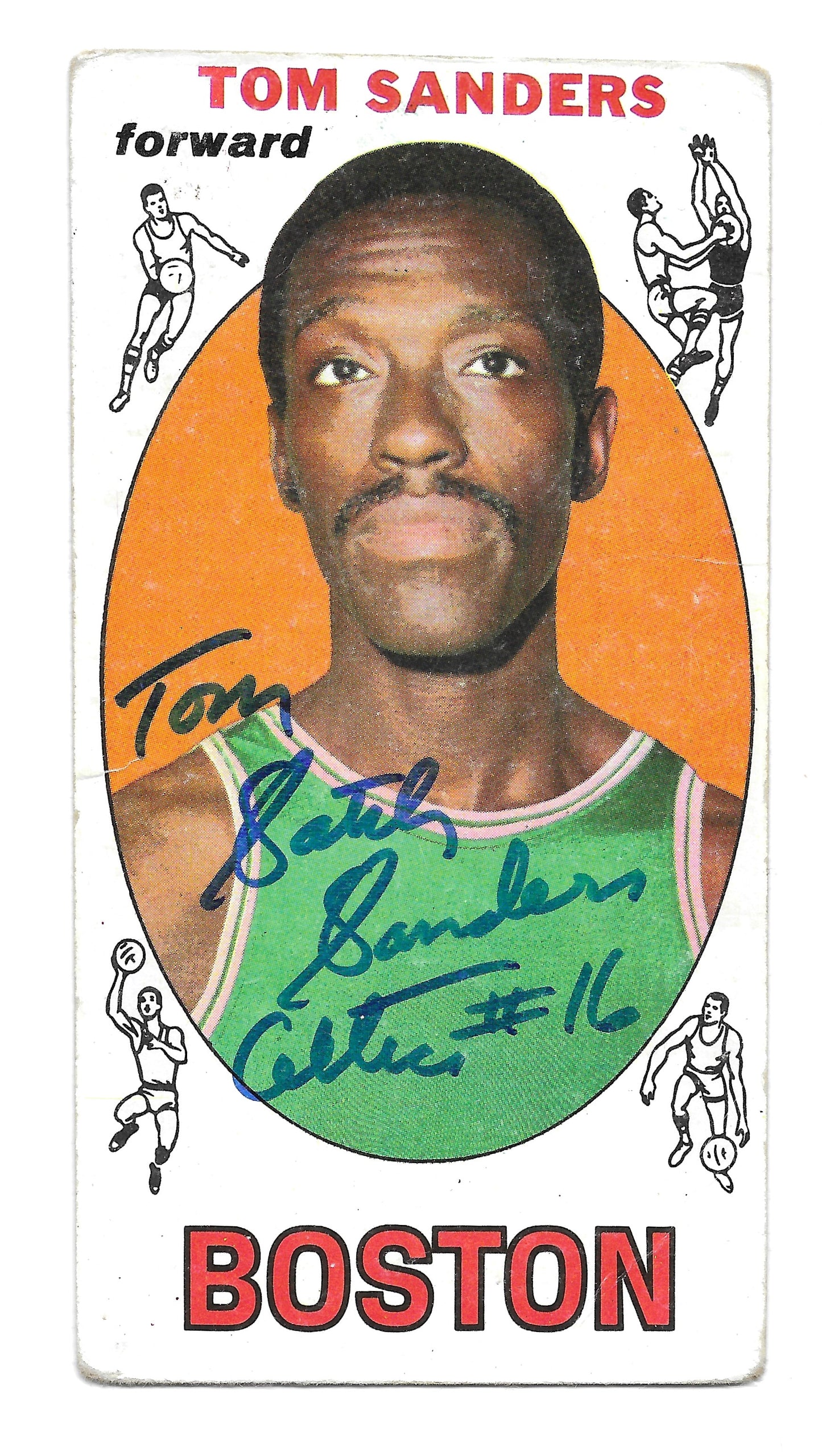 1969 Topps Tom Sanders Rookie