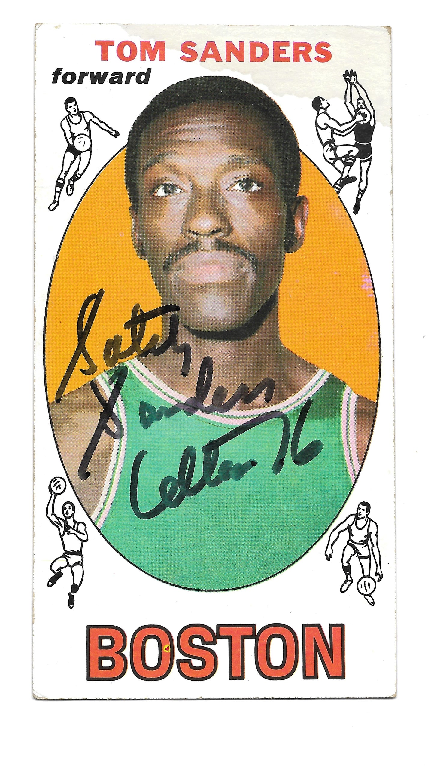1969 Topps Tom Sanders Rookie
