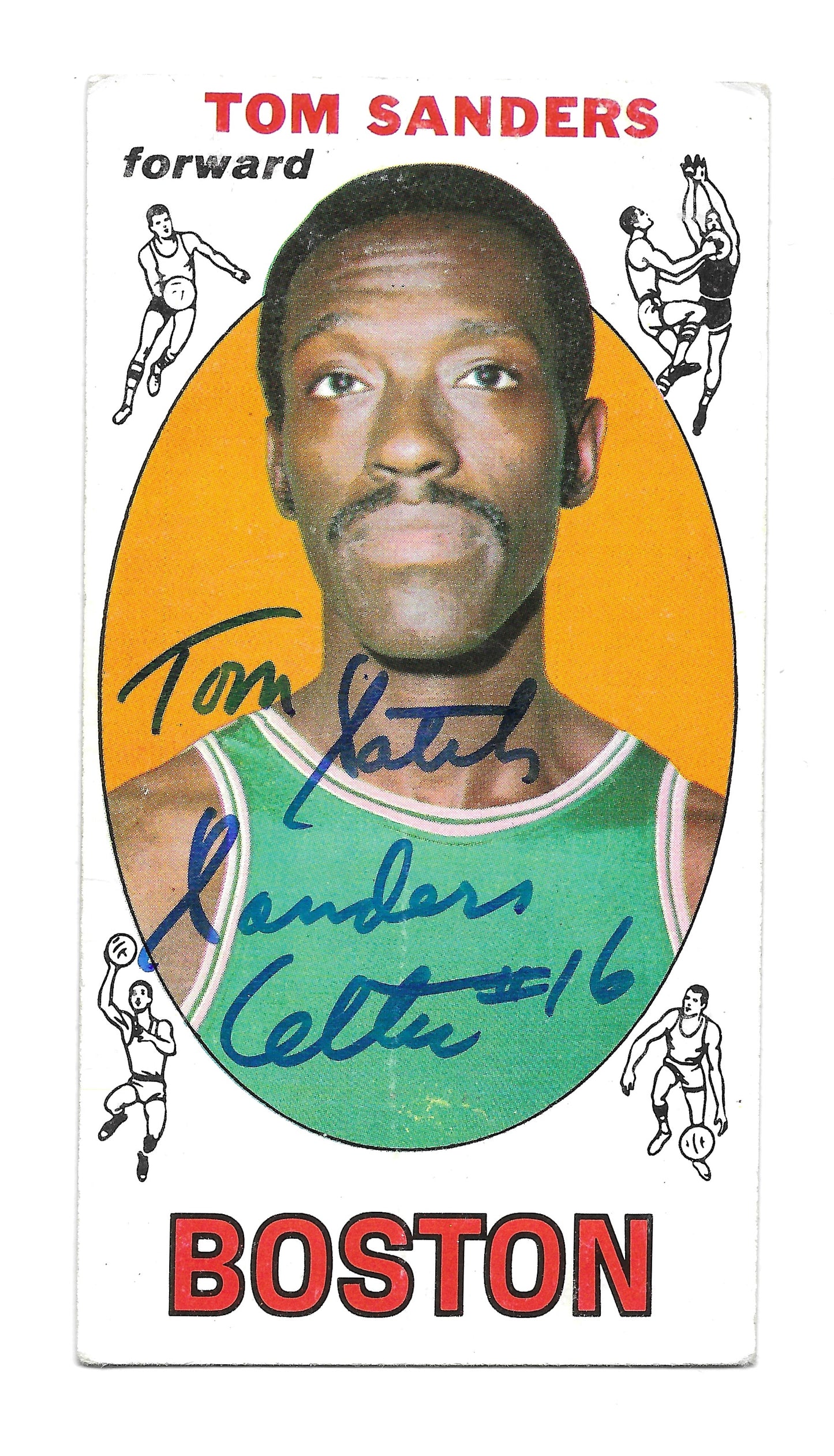 1969 Topps Tom Sanders Rookie
