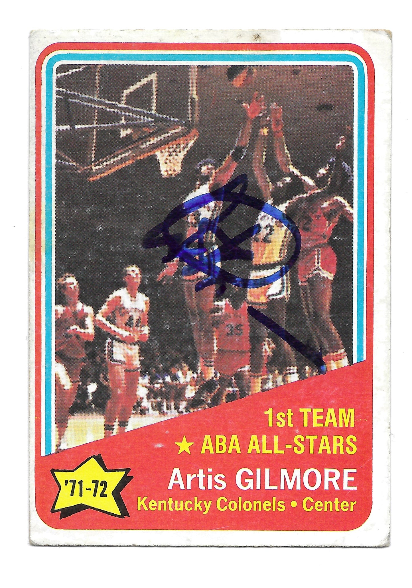 1972 Topps All-Star Artis Gilmore