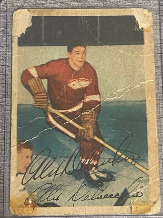 1953-54 Parkhurst Alex Delvecchio