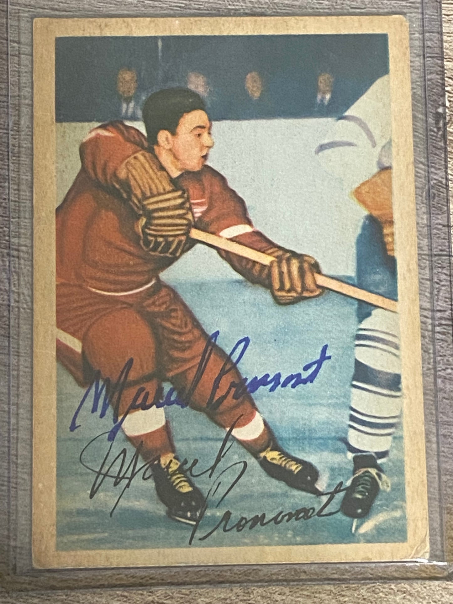 1953-54 Parkhurst Marcel Pronovost