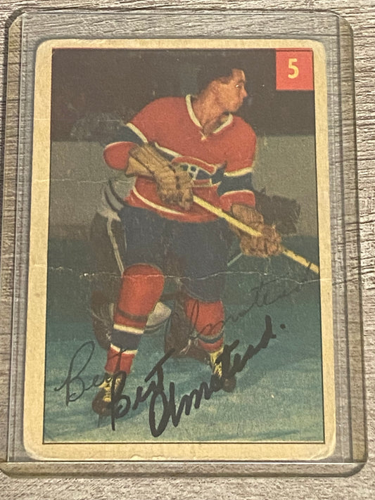 1954-55 Parkhurst Bert Olmstead