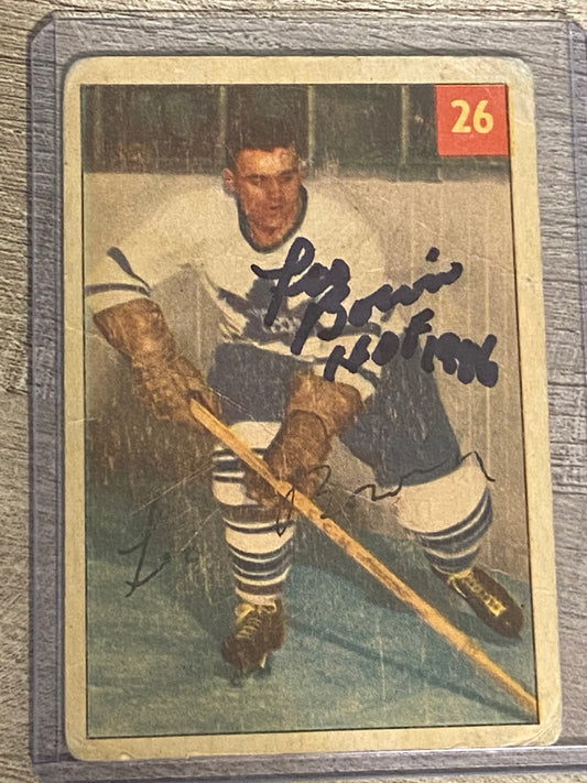 1954-55 Parkhurst Leo Boivin