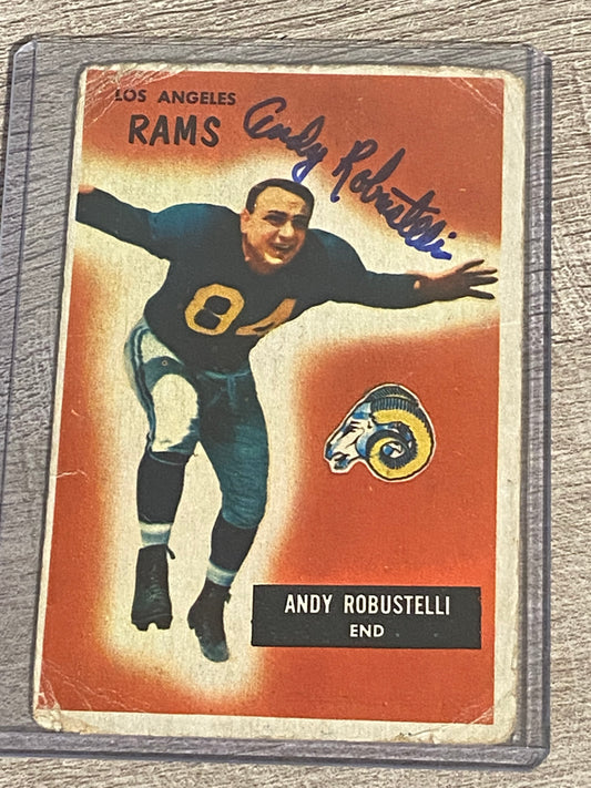 1955 Bowman Andy Robustelli