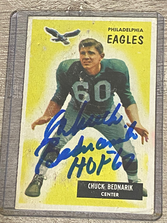 1955 Bowman Chuck Bednarik