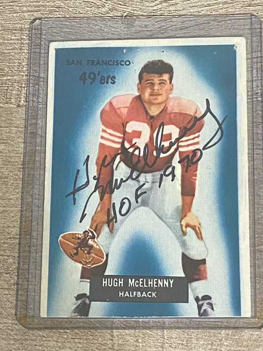 1955 Bowman Hugh McElhenny