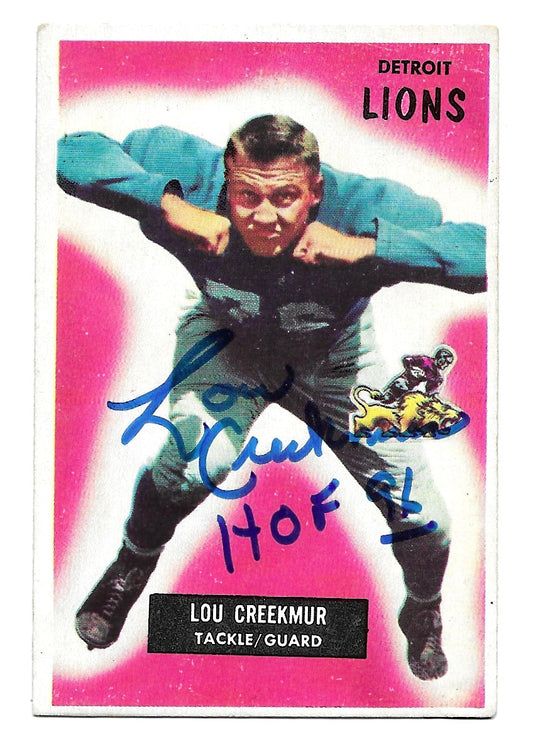 1955 Bowman Lou Creekmur