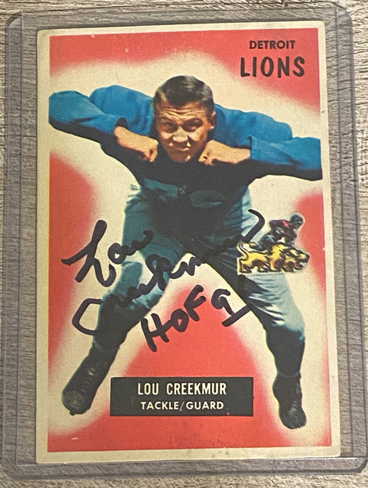 1955 Bowman Lou Creekmur