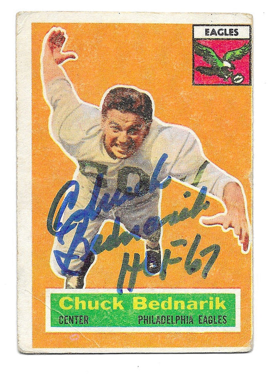 1956 Topps Chuck Bednarik