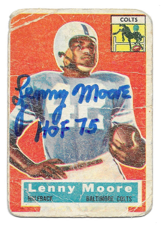 1956 Topps Lenny Moore Rookie