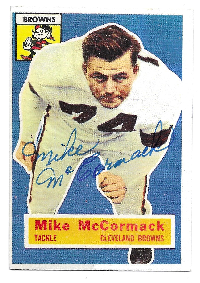 1956 Topps Mike McCormack