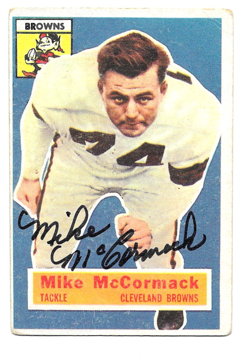 1956 Topps Mike McCormack