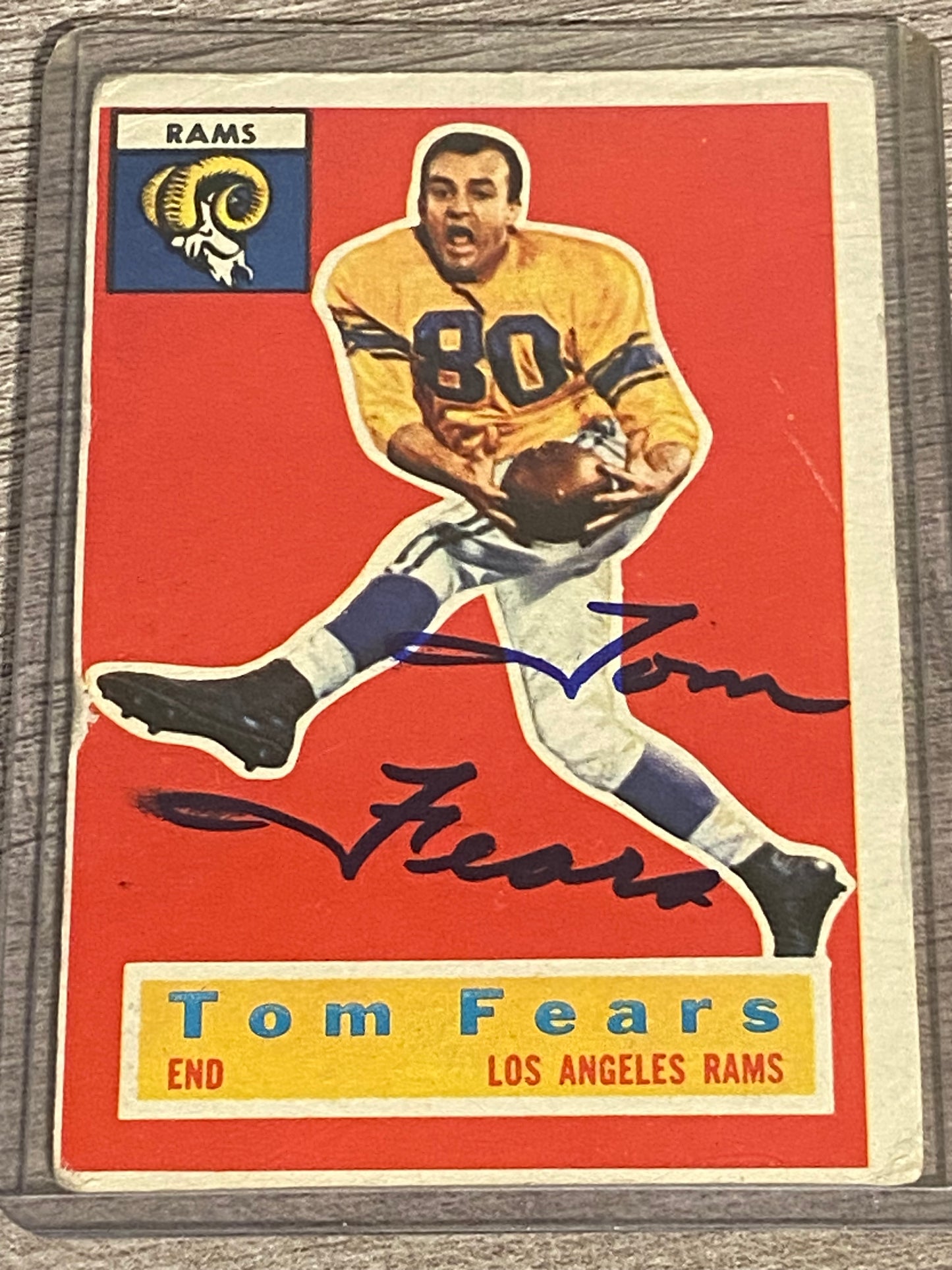 1956 Topps Tom Fears