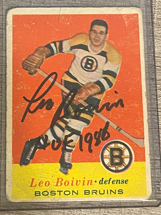 1957-58 Topps Leo Boivin