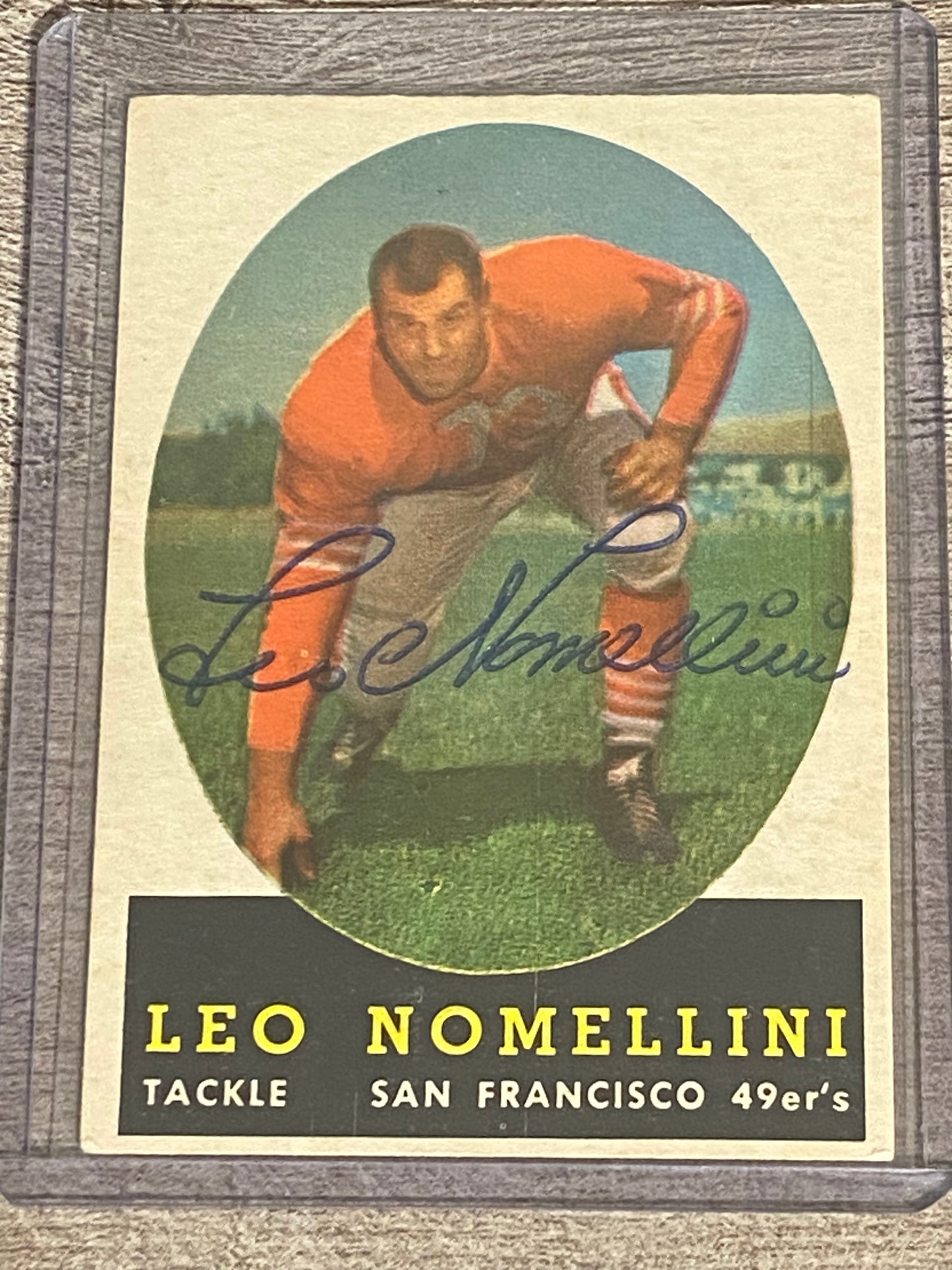 1958 Topps Leo Nomellini