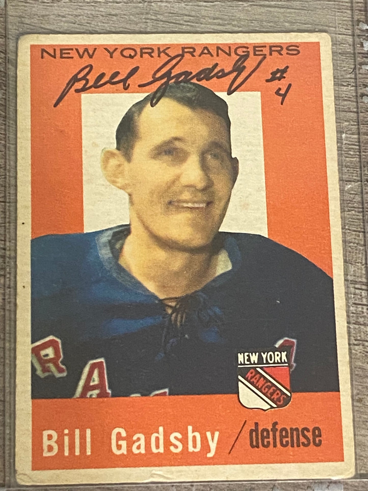 1959-60 Topps Bill Gadsby