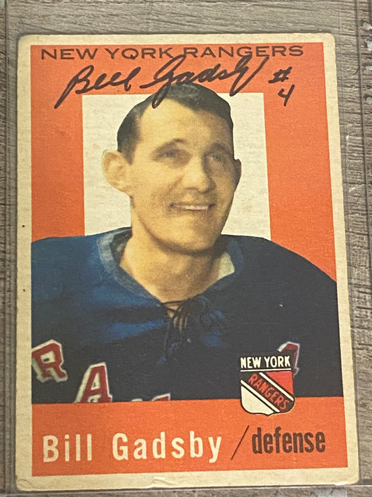 1959-60 Topps Bill Gadsby