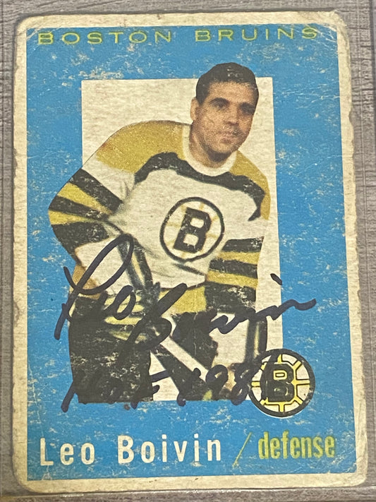 1959-60 Topps Leo Boivin