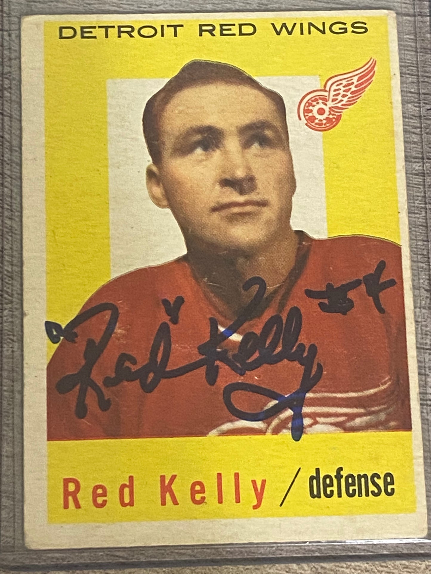 1959-60 Topps Red Kelly