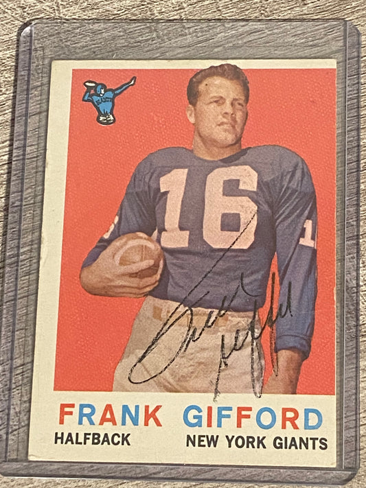 1959 Topps Frank Gifford