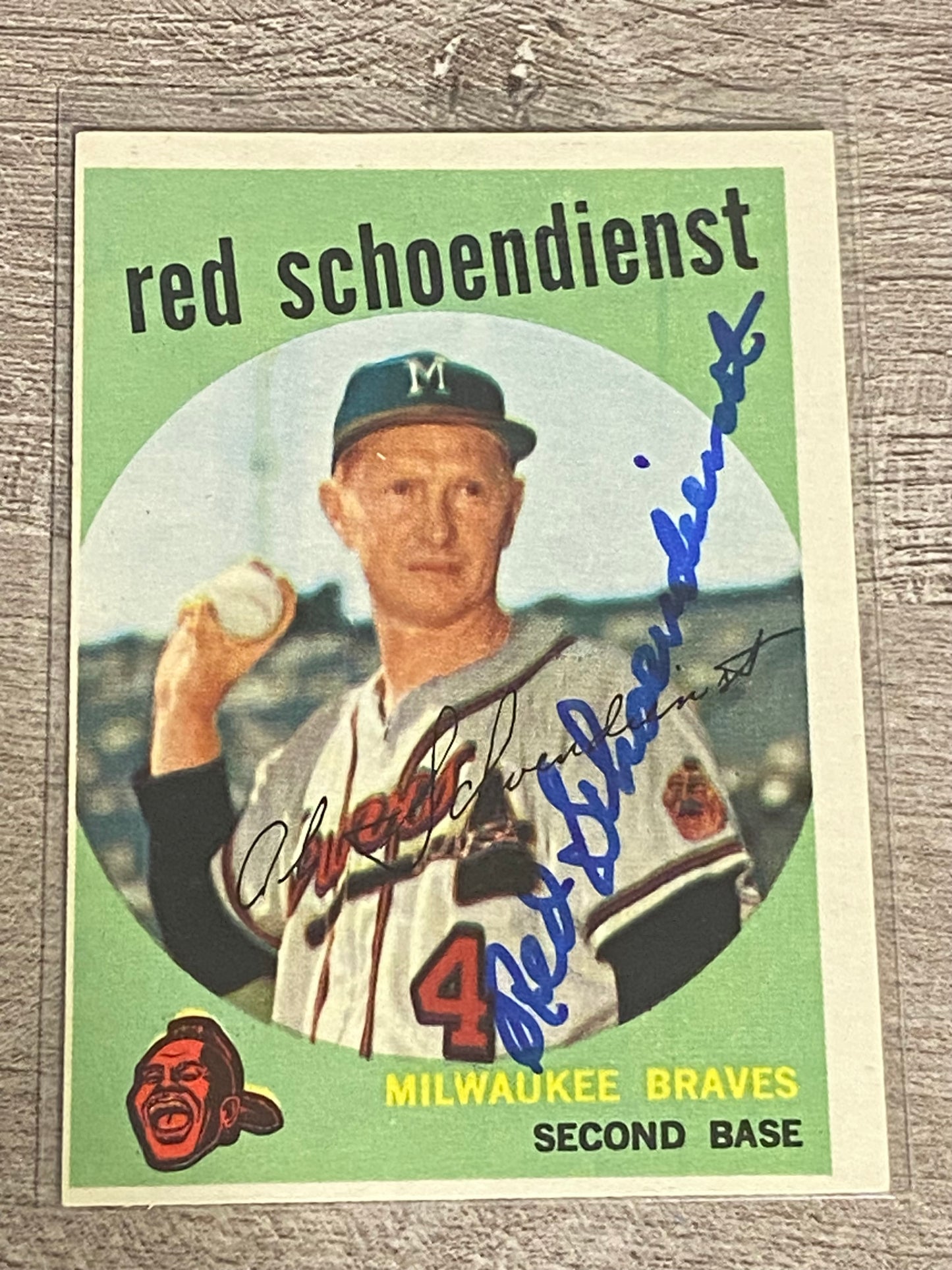 1959 Topps Red Schoendienst