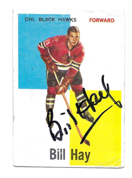 1960-61 Topps Bill Hay Rookie