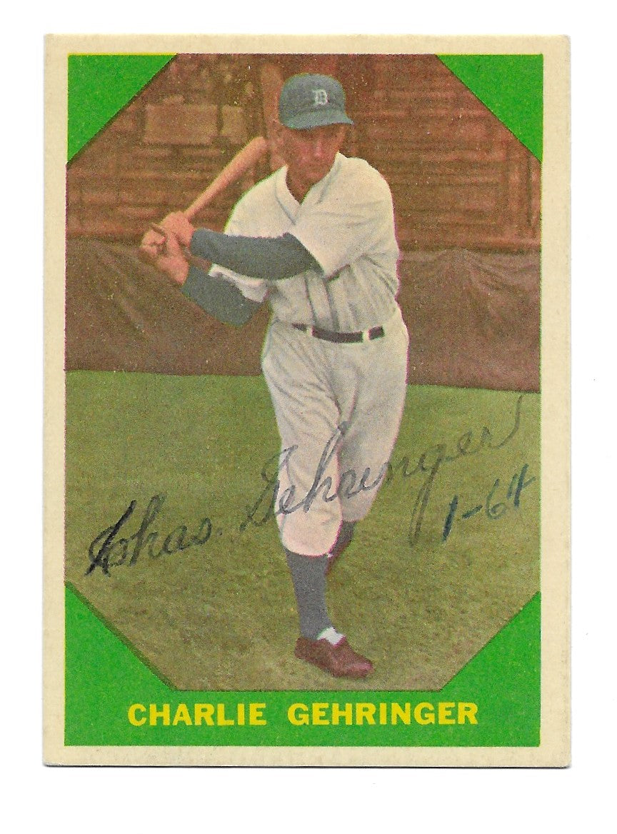 1960 Fleer Charlie Gehringer