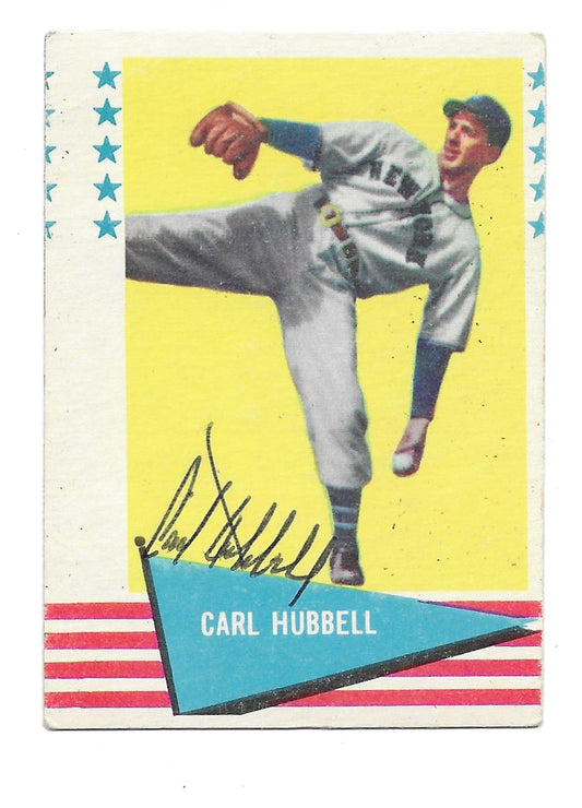 1961 Fleer Carl Hubbell