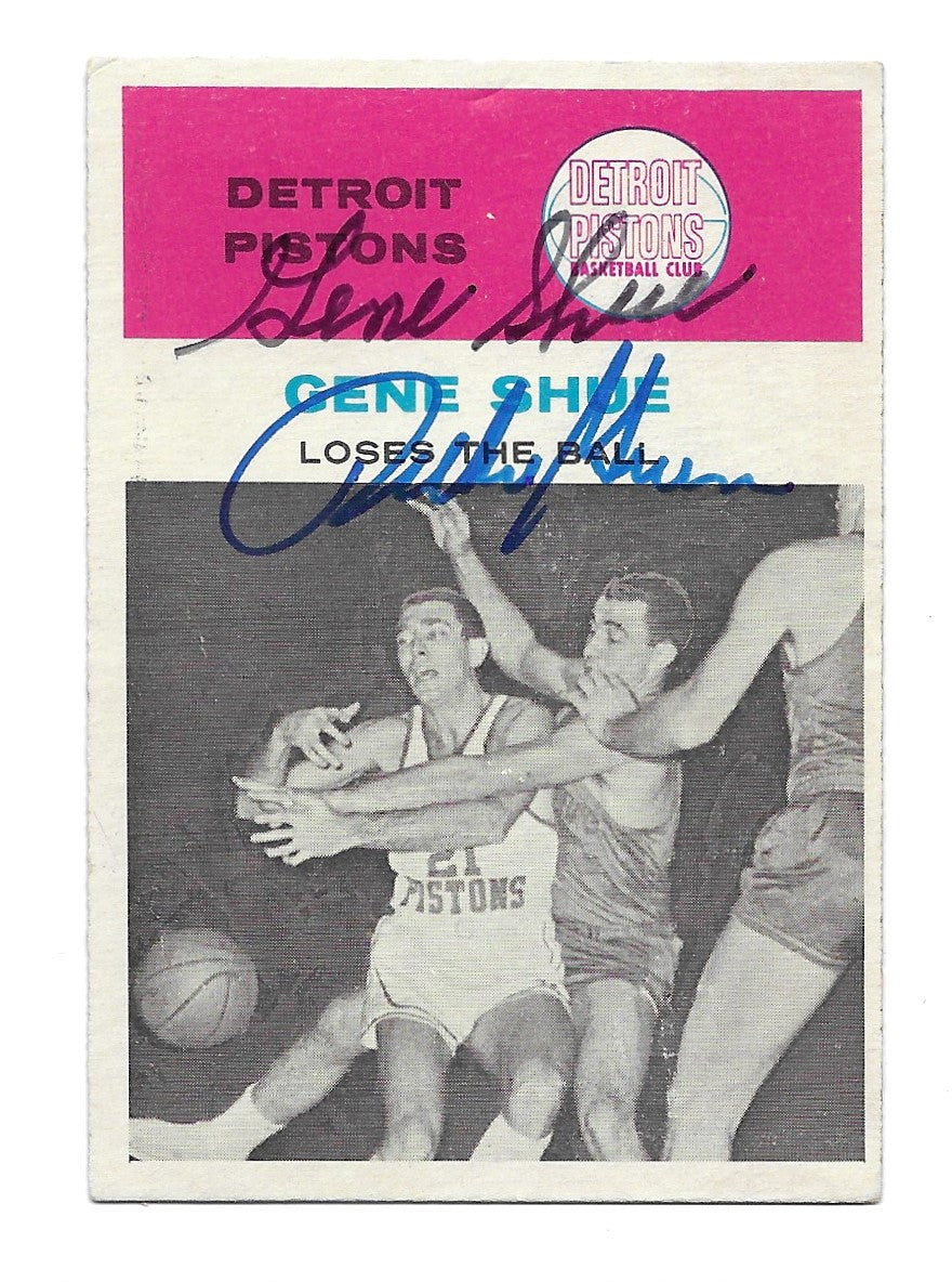 1961-62 Fleer Gene Shue In Action