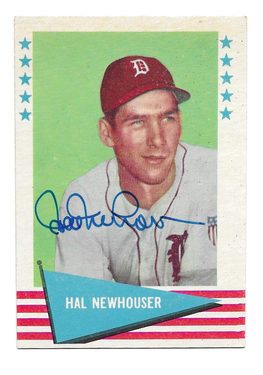 1961 Fleer Hal Hewhouser