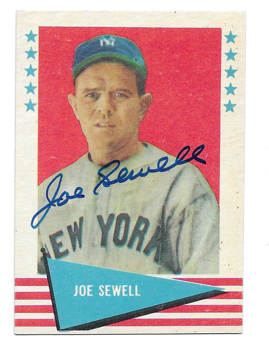 1961 Fleer Joe Sewell