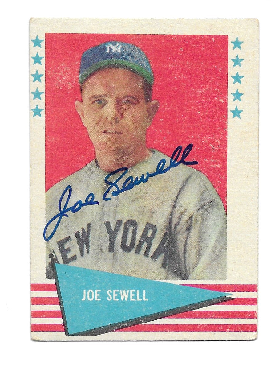 1961 Fleer Joe Sewell