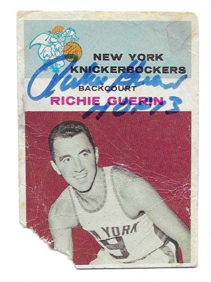 1961-62 Fleer Richie Guerin Rookie