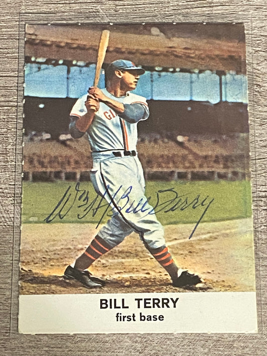 1961 Golden Press Bill Terry