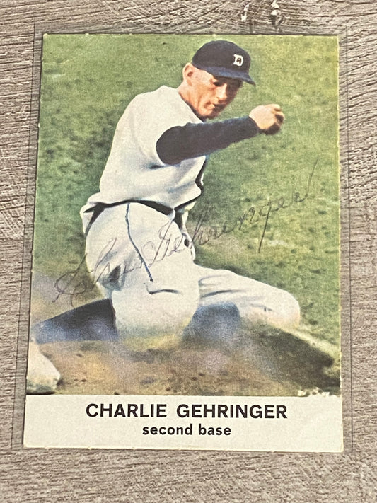 1961 Golden Press Charles Gehringer